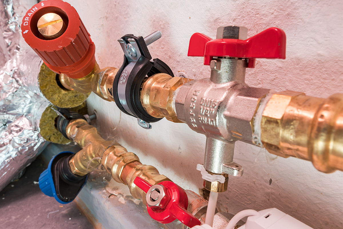 torneira de corte geral